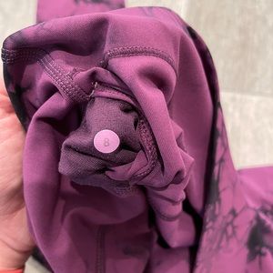 Lululemon 28” Tie Dye Leggings